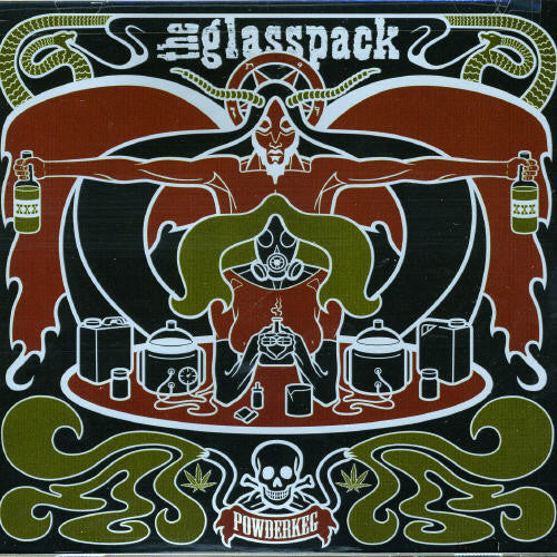 the album cover for Glasspack - Powderkeg