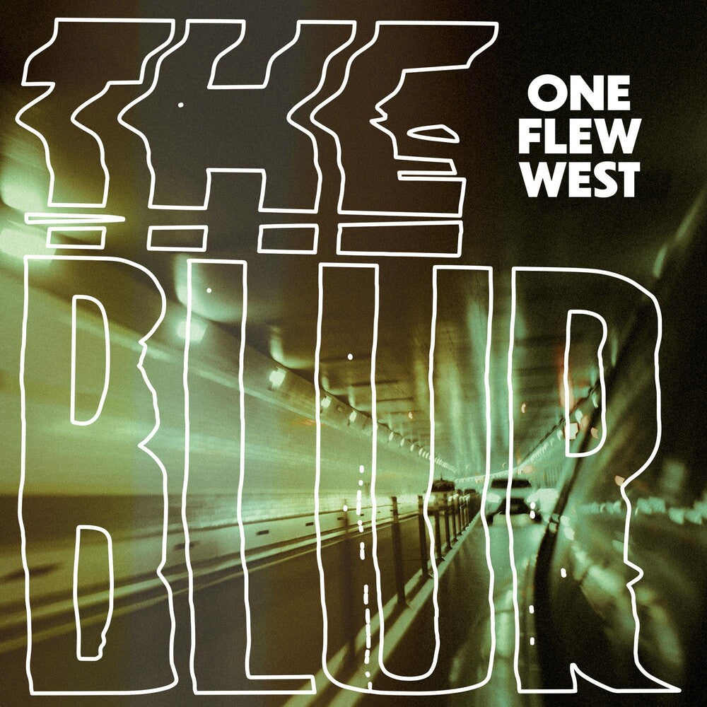 the album cover for One Flew West - Blur