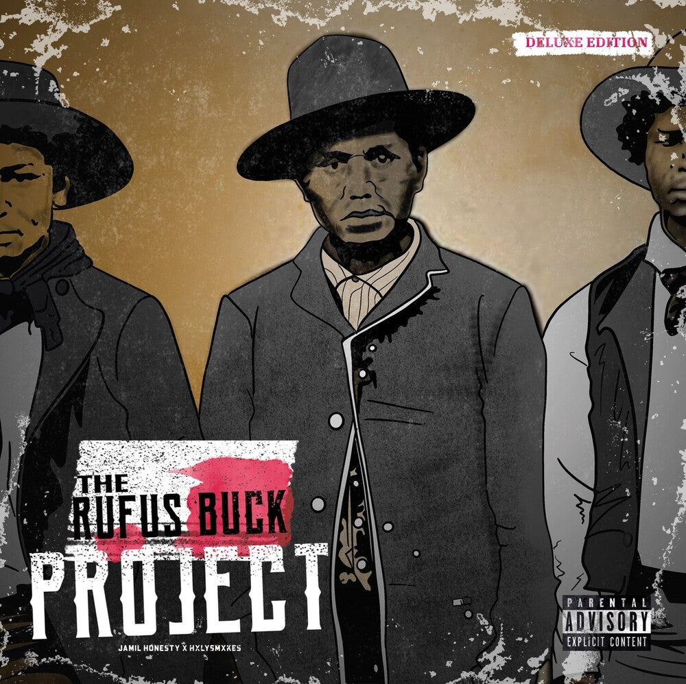 the album cover for Jamil Honesty  / Hxlysmxkes - Rufus Buck Project