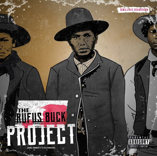 the album cover for Jamil Honesty  / Hxlysmxkes - Rufus Buck Project