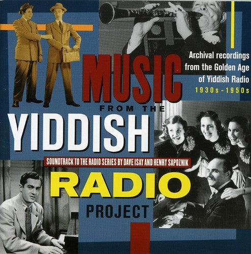 the album cover for Yiddish Radio Project - The Yiddish Radio Project