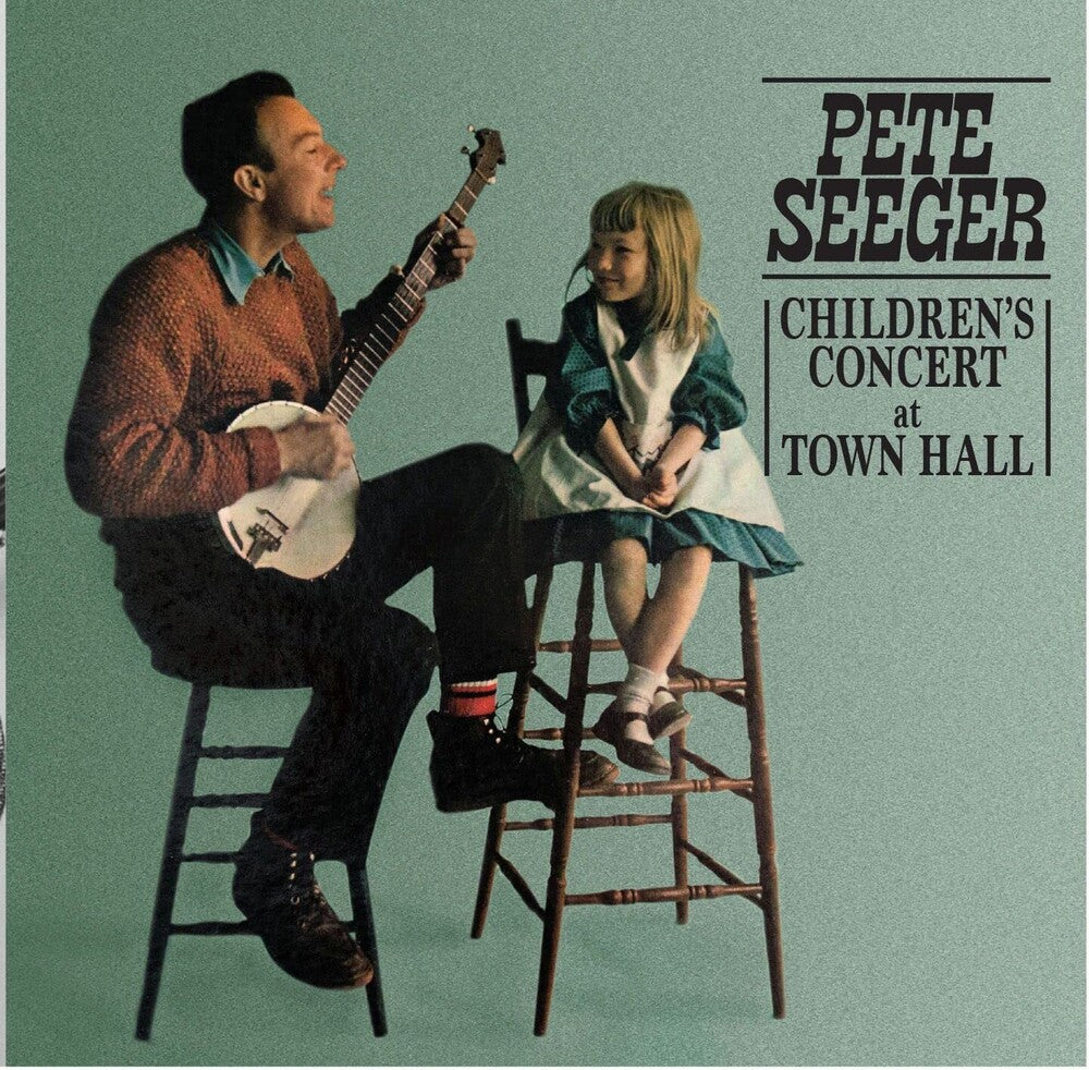 the album cover for Pete Seeger - Childrens Concert At Town Hall