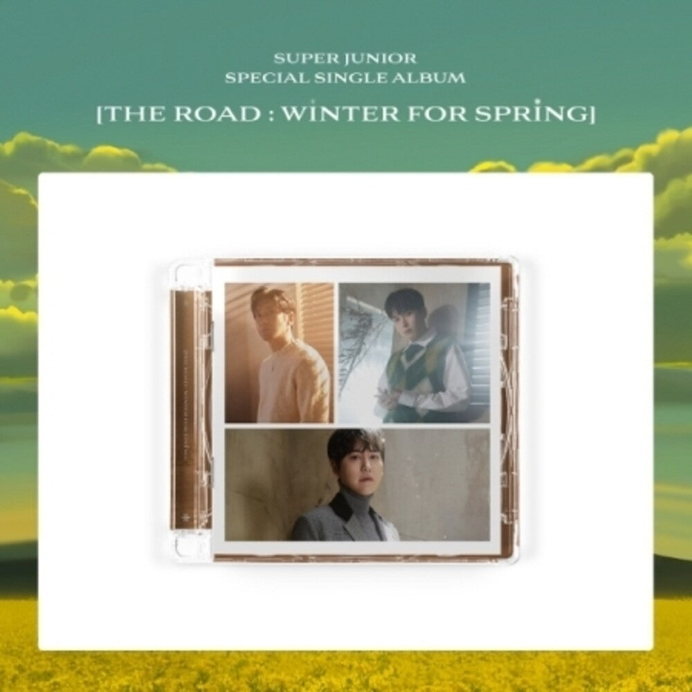 the album cover for Super Junior - Road: Winter For Spring (A Version Limited) (Asia)
