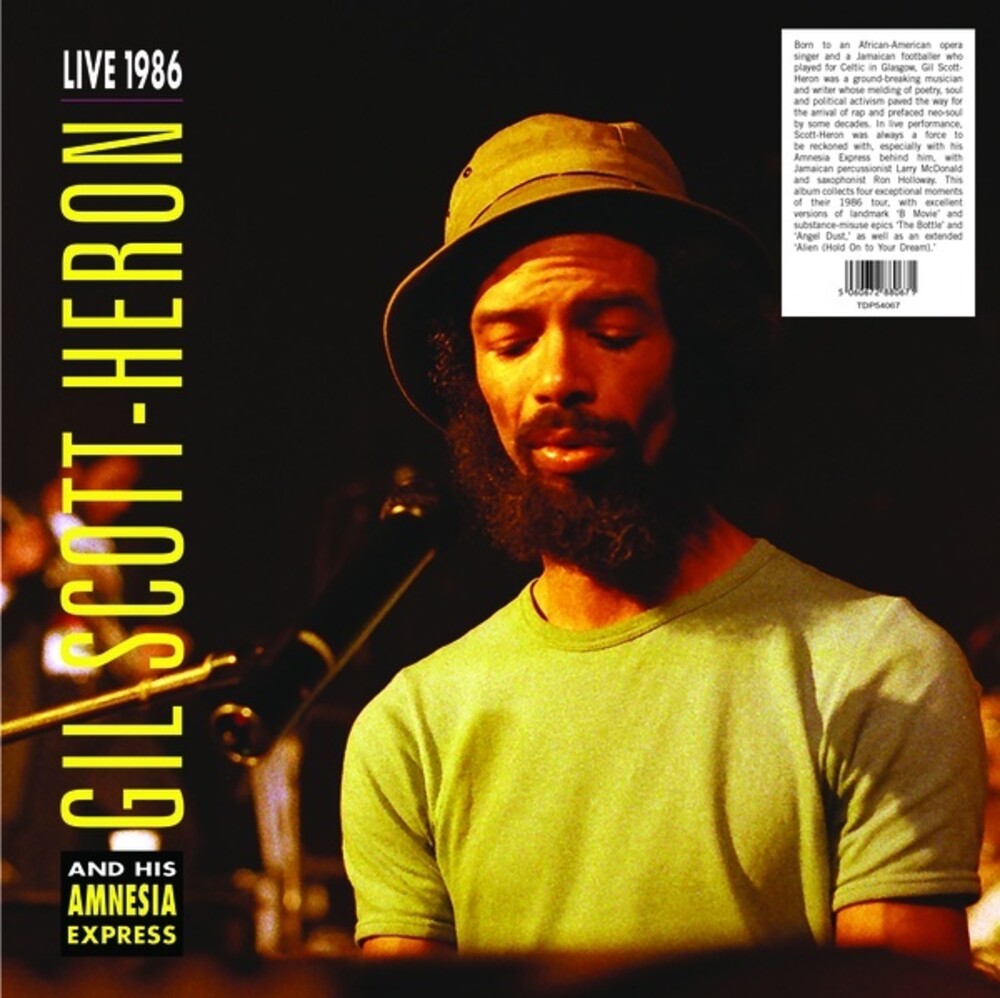 the album cover for Scott-Heron, Gil & His Amnesia Express - Live