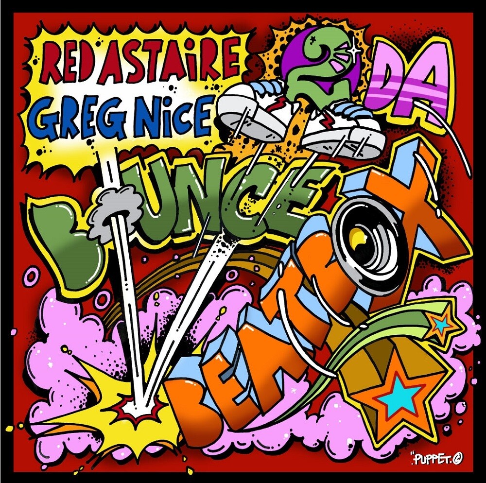 the album cover for Red Astaire - Bounce 2 Da Beatbox