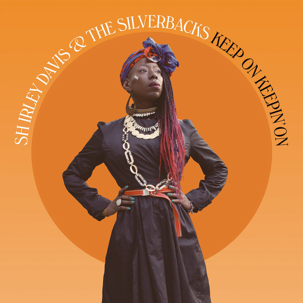 the album cover for Shirley Davis  & Silverbacks - Keep On Keepin On (Uk)