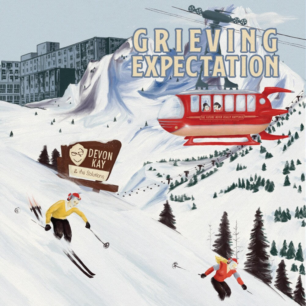 the album cover for Devon Kay & The Solutions - Grieving Expectation