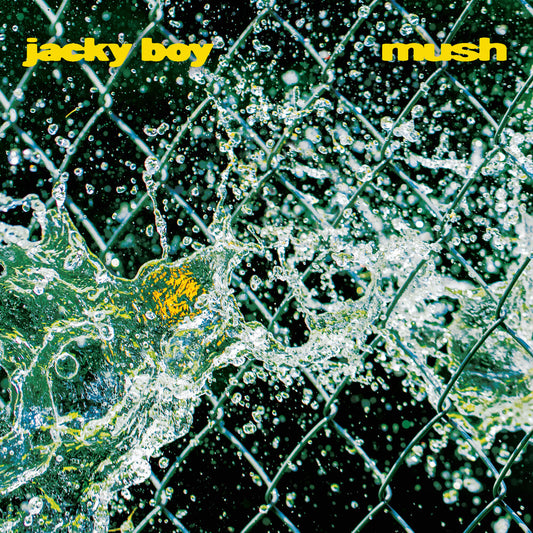 the album cover for Jacky Boy - Mush (Pool Blue) (Blue) [Colored Vinyl]