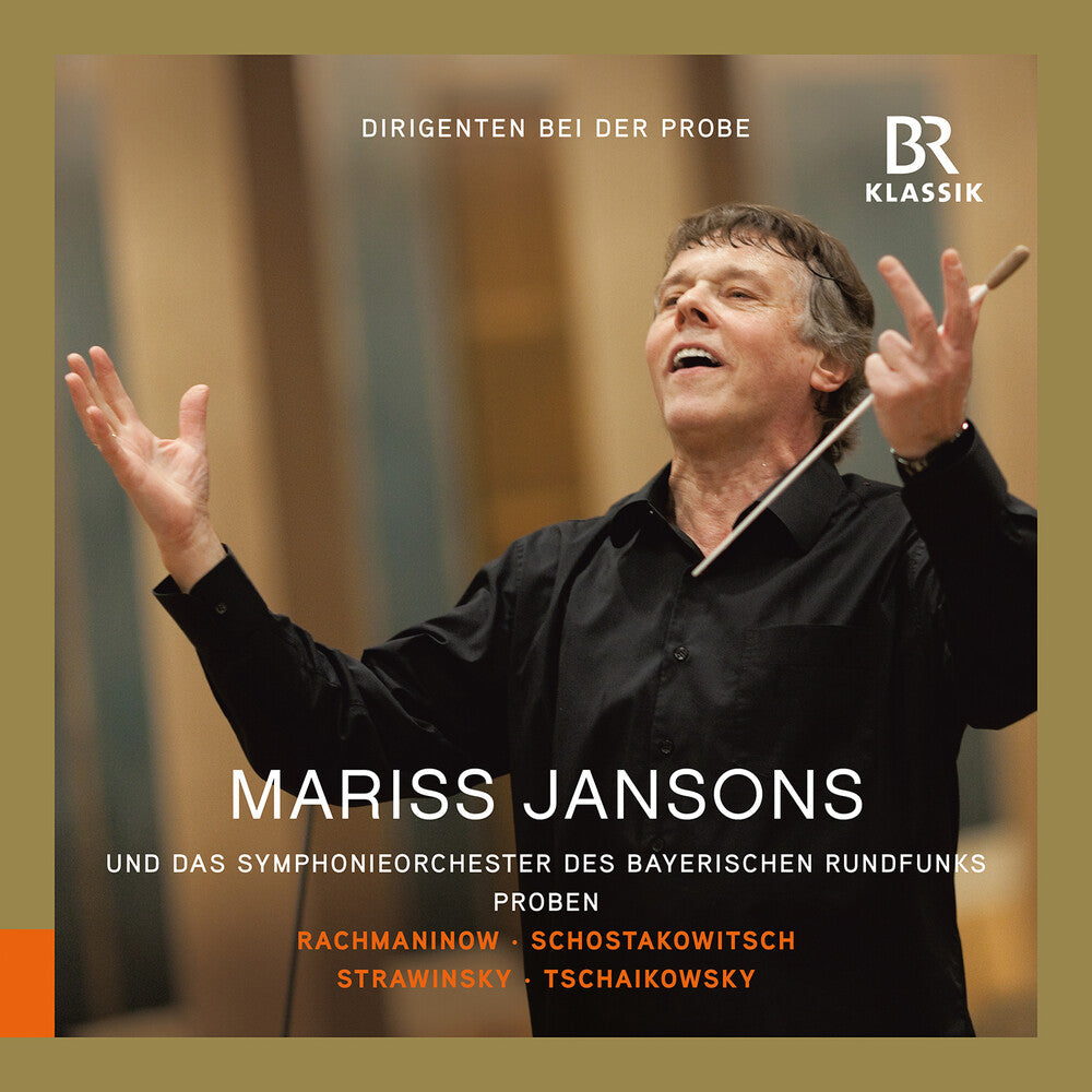 the album cover for Rachmaninoff / Jansons / Steinkeller - Dirigenten Bei Der Probe 1 (4pk)