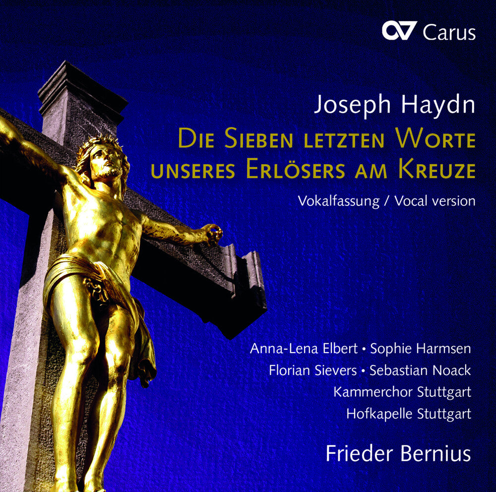 the album cover for Haydn / Bernius / Noack - Die Sieben Letzten Worte