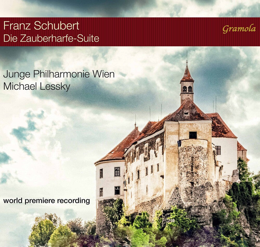 the album cover for Schubert / Lessky - Magic Harp D644