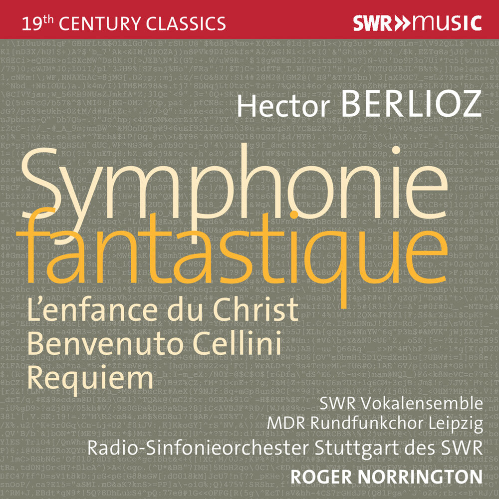 the album cover for Berlioz - Norrington Conducts Berlioz (Box)