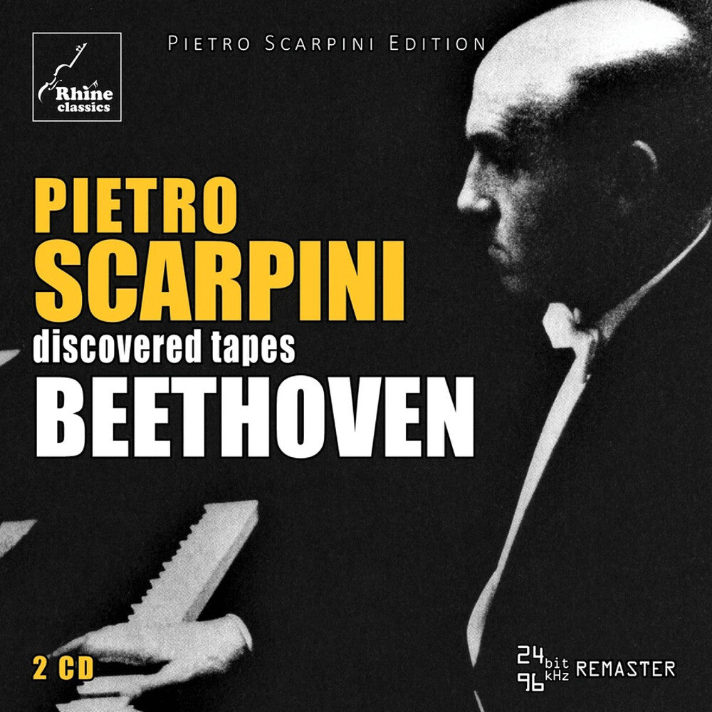 the album cover for Beethoven / Scarpini - Discovered Tapes (2pk)