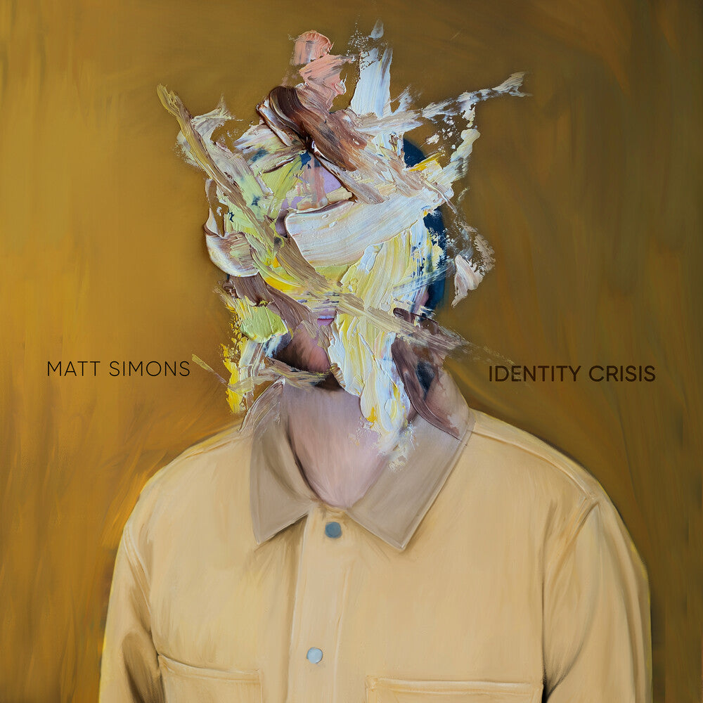 the album cover for Matt Simons - Identity Crisis
