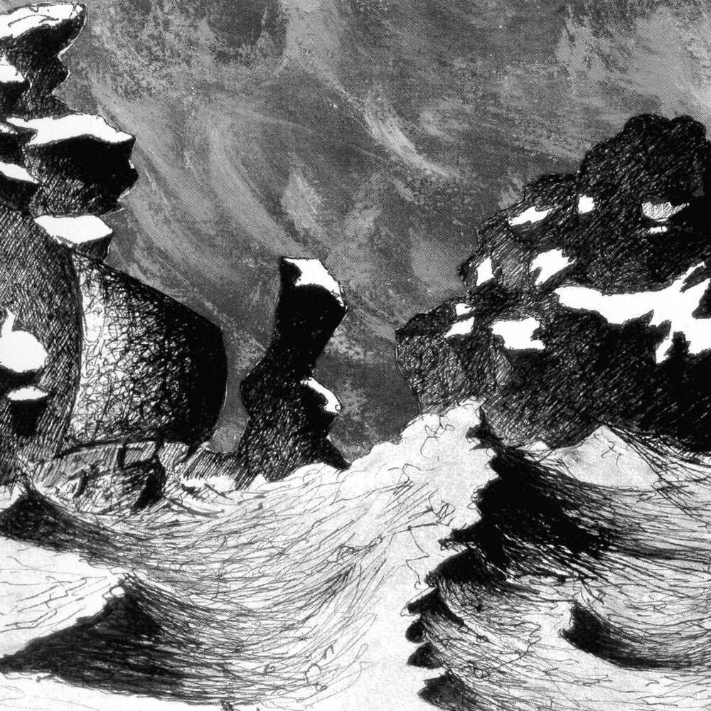 the album cover for Blut Aus Nord - Ultima Thulee [Colored Vinyl]