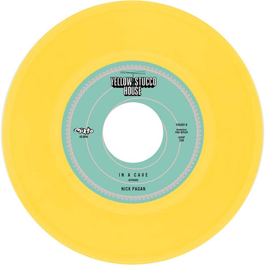 the album cover for Pagan, Nick - In A Cave B/w Hardly Use My Hands