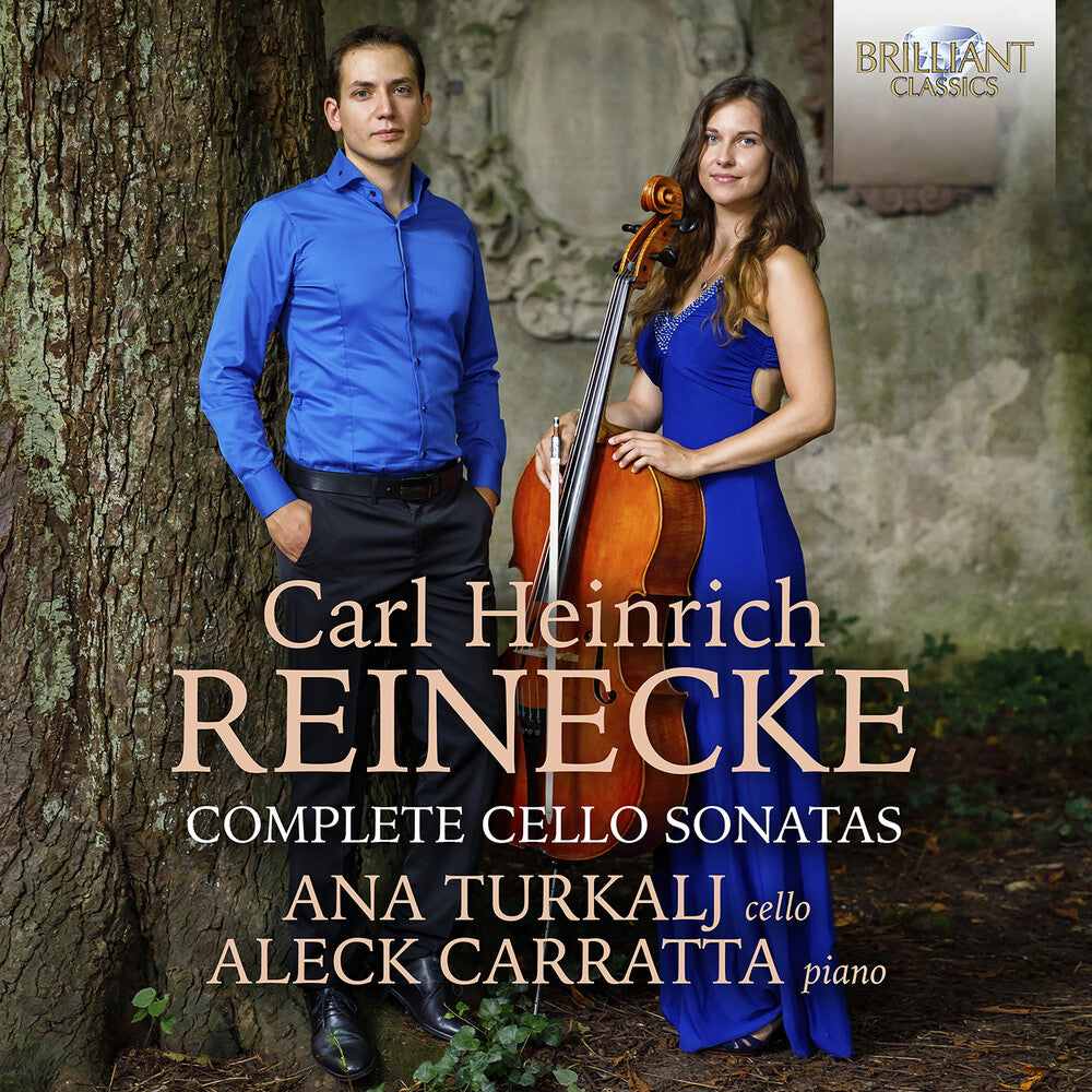 the album cover for Reinecke / Turkalj / Carratta - Complete Cello Sonatas
