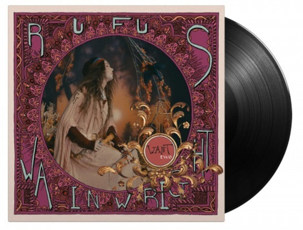 the album cover for Rufus Wainwright - Want Two (Blk) [180 Gram] (Hol)