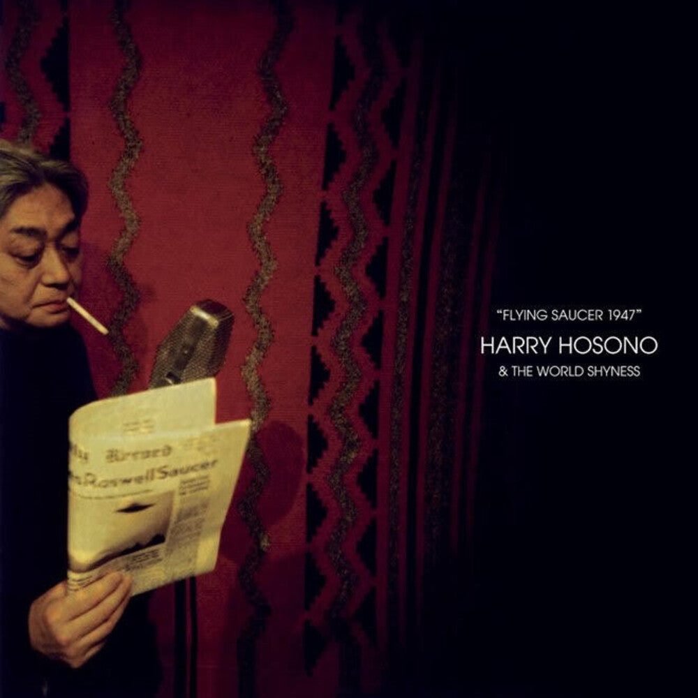 the album cover for Harry (Haruomi) Hosono & The World Shyness - Flying Saucer 1947 [Limited Edition]