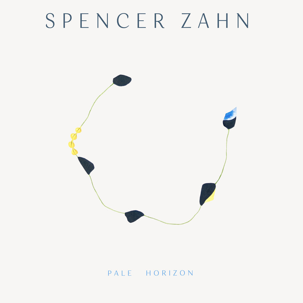 the album cover for Spencer Zahn - Pale Horizon (White Teal & Beige) (Beig) [Colored Vinyl]