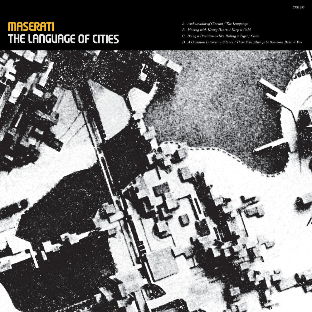 the album cover for Maserati - The Language Of Cities: Anniversary Edition [LP]