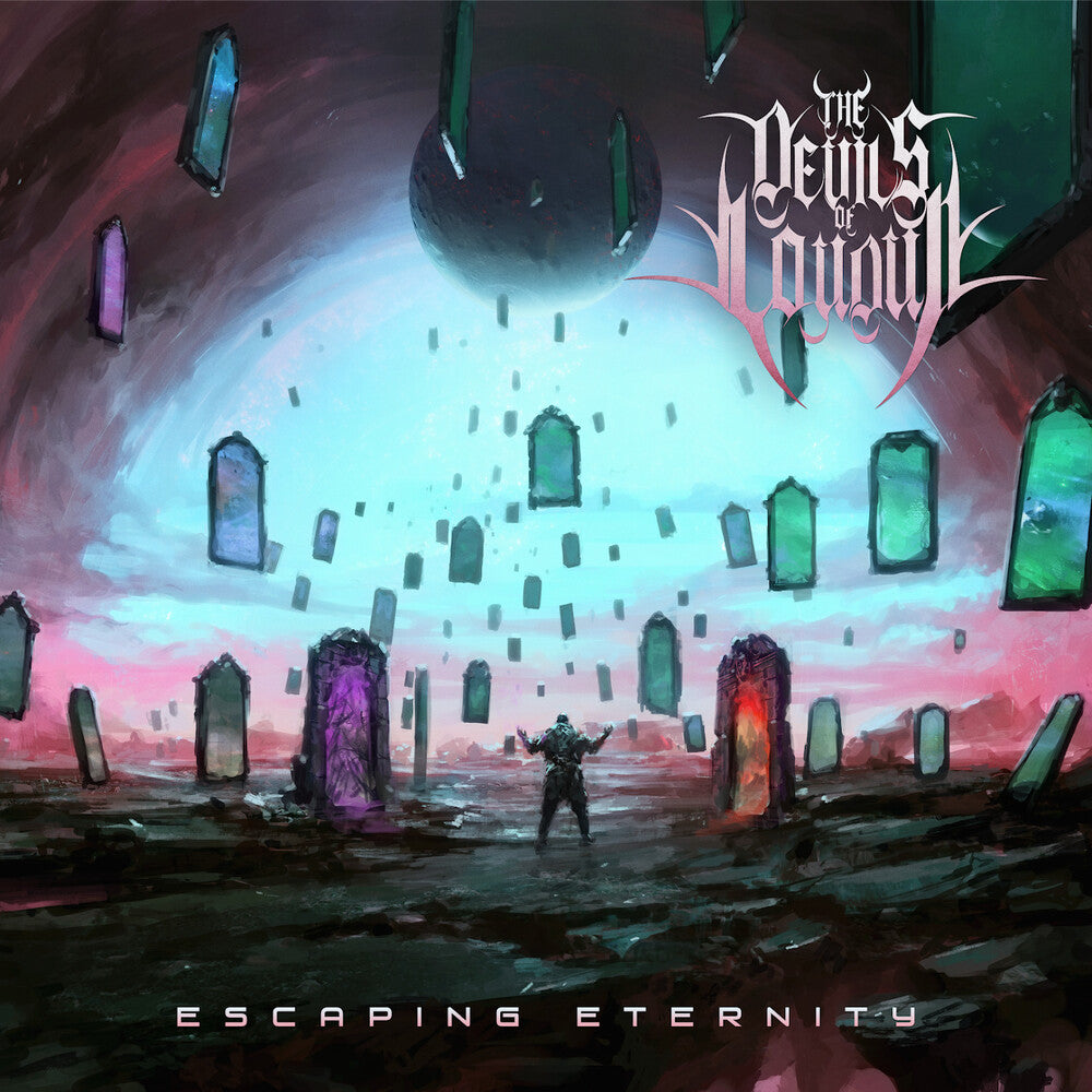 the album cover for Devils of Louden - Escaping Eternity