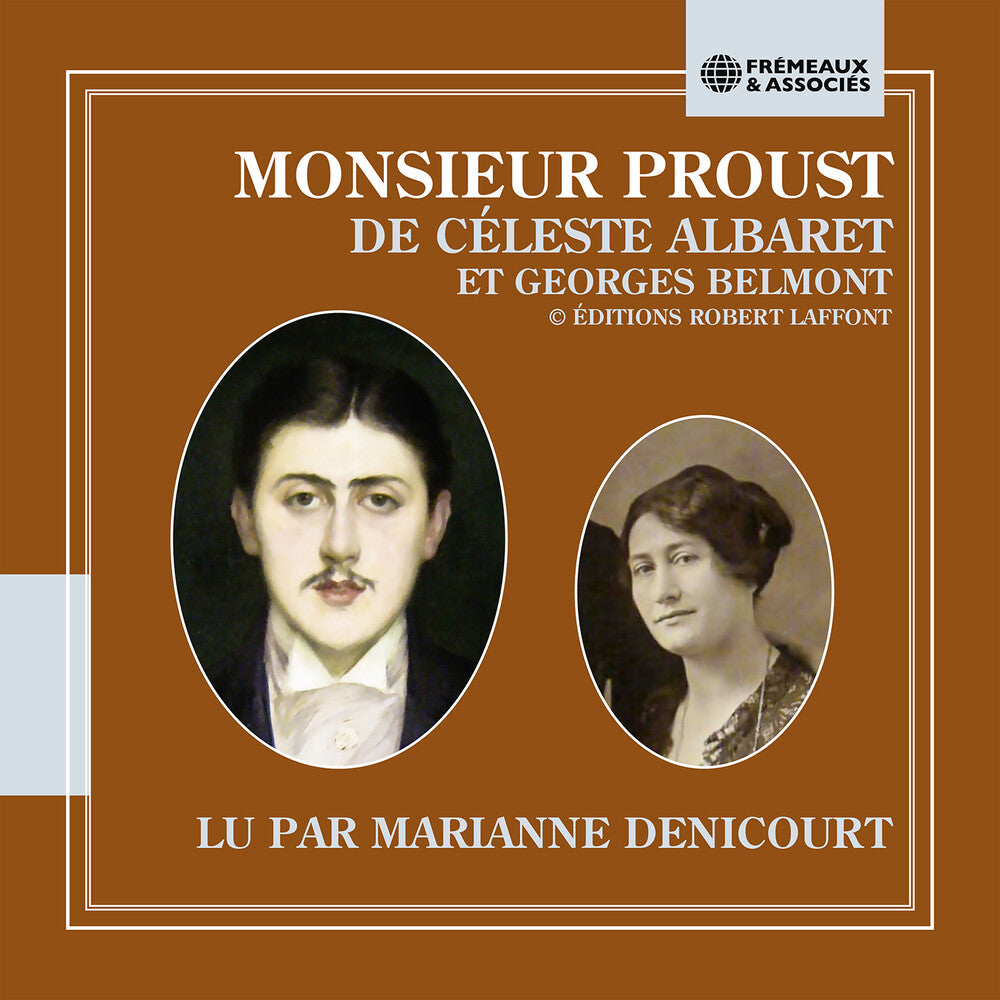 the album cover for Denicourt - Monsieur Proust - Lu Par Marianne Denicourt (3pk)