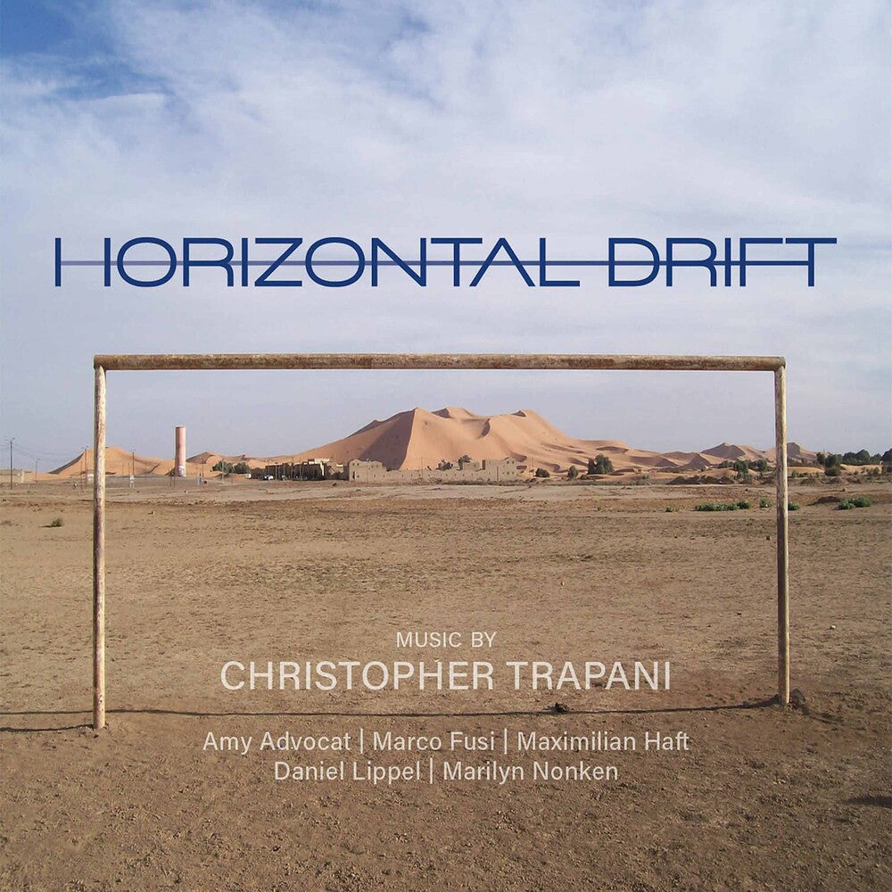 the album cover for Trapani / Advocat / Haft - Horizontal Drift