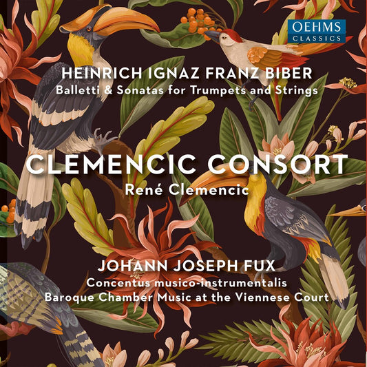 the album cover for Biber / Clemencic Consort / Clemencic - Clemencic Consort (2pk)