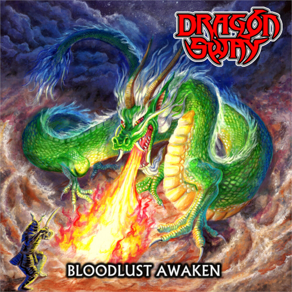 the album cover for Dragon Sway - Bloodlust Awaken