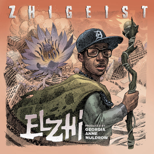 the album cover for Elzhi / Georgia Muldrow  Anne - Zhigeist