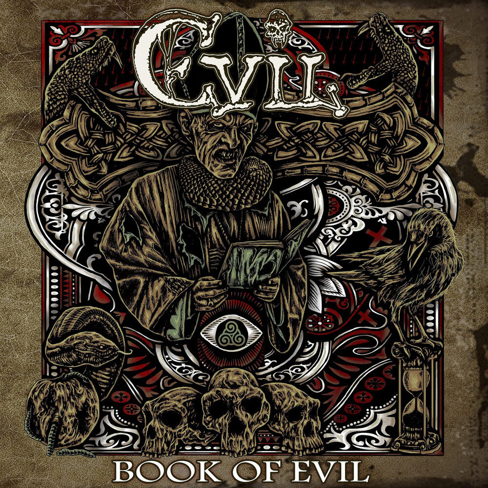 the album cover for Evil - Book of Evil