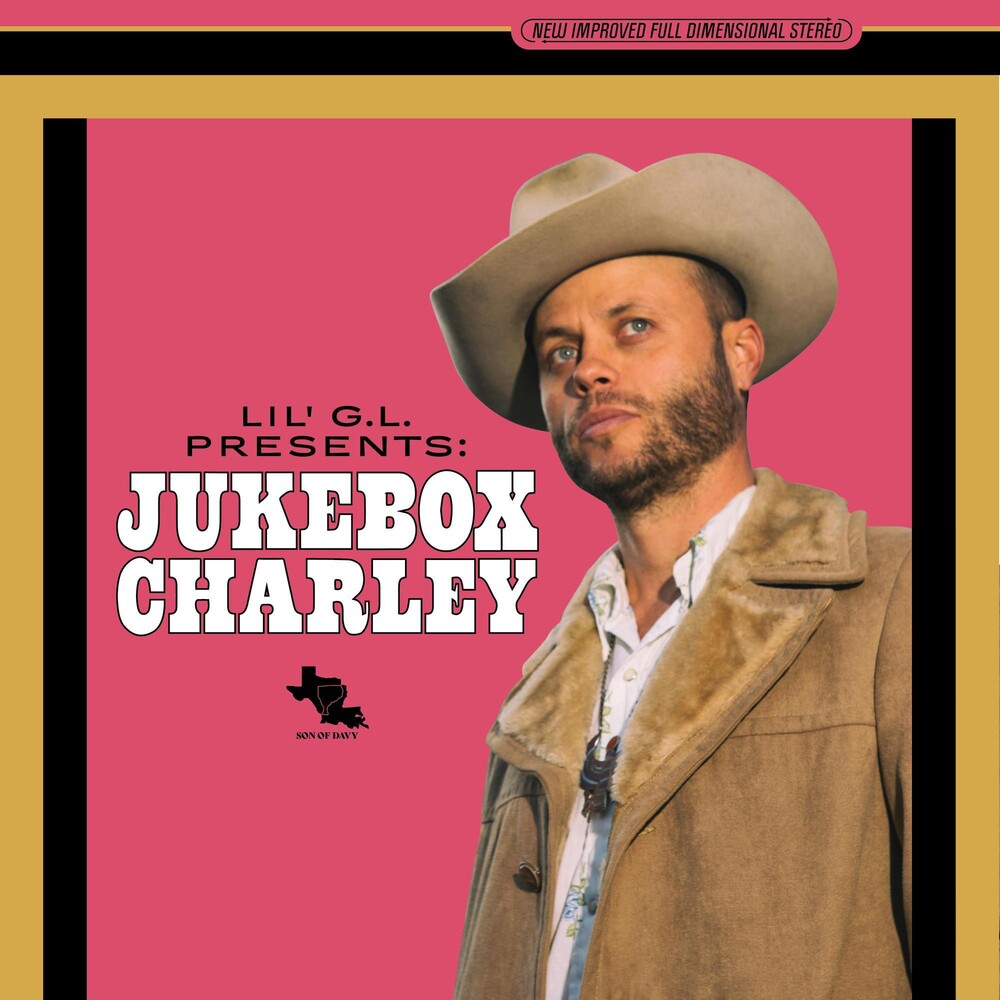 the album cover for Charley Crockett - Lil G.L. Presents: Jukebox Charley