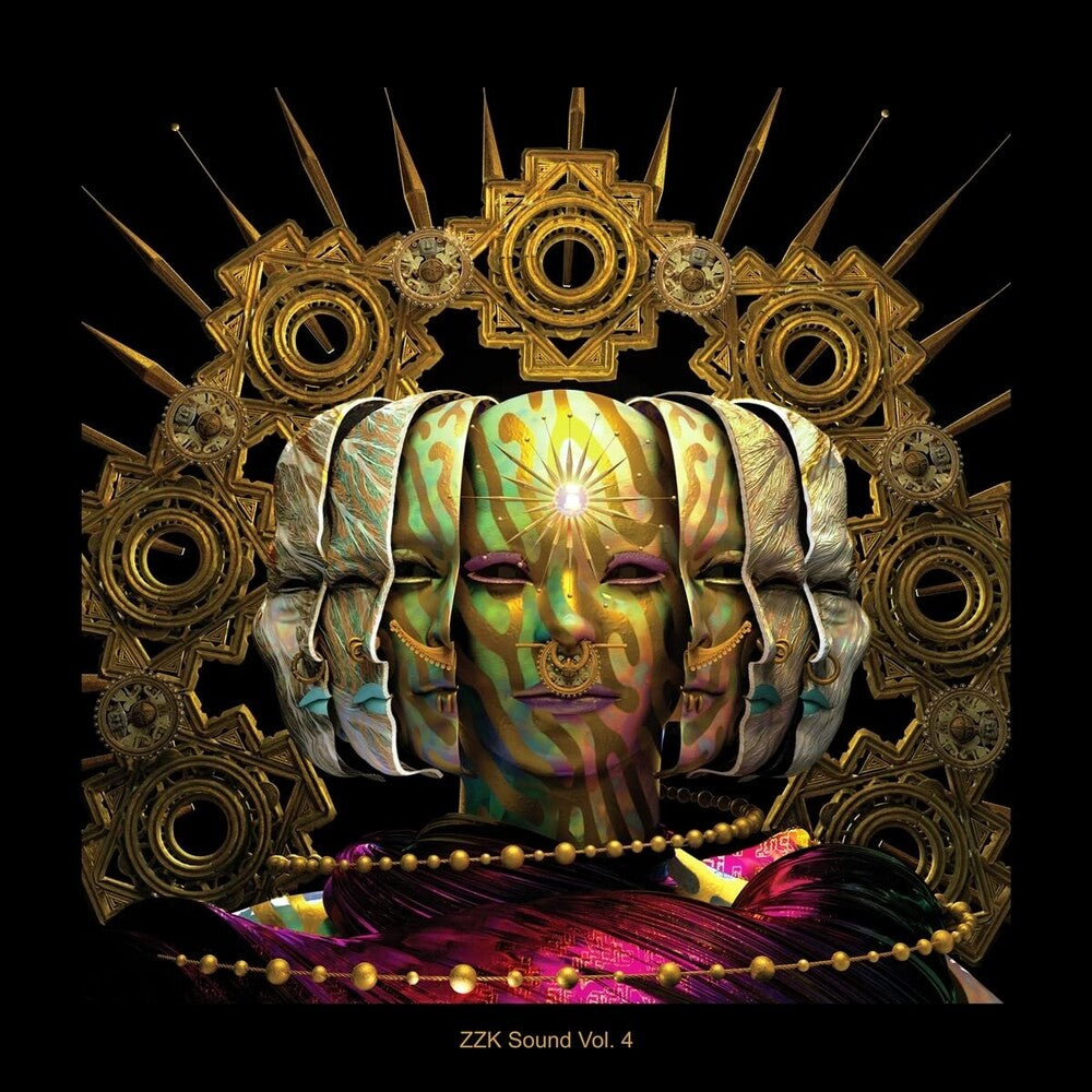 the album cover for Various Artists - ZZK Sound Vol. 4 [LP]