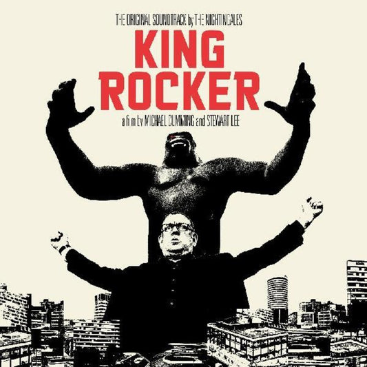 the album cover for Nightingales - King Rocker [Colored Vinyl] (Post) (Red) [With Booklet] [Download Included]
