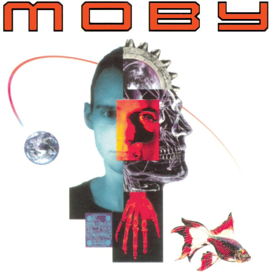 Moby - Moby (Black & White Marble Effect On A Blue Base) [LP]