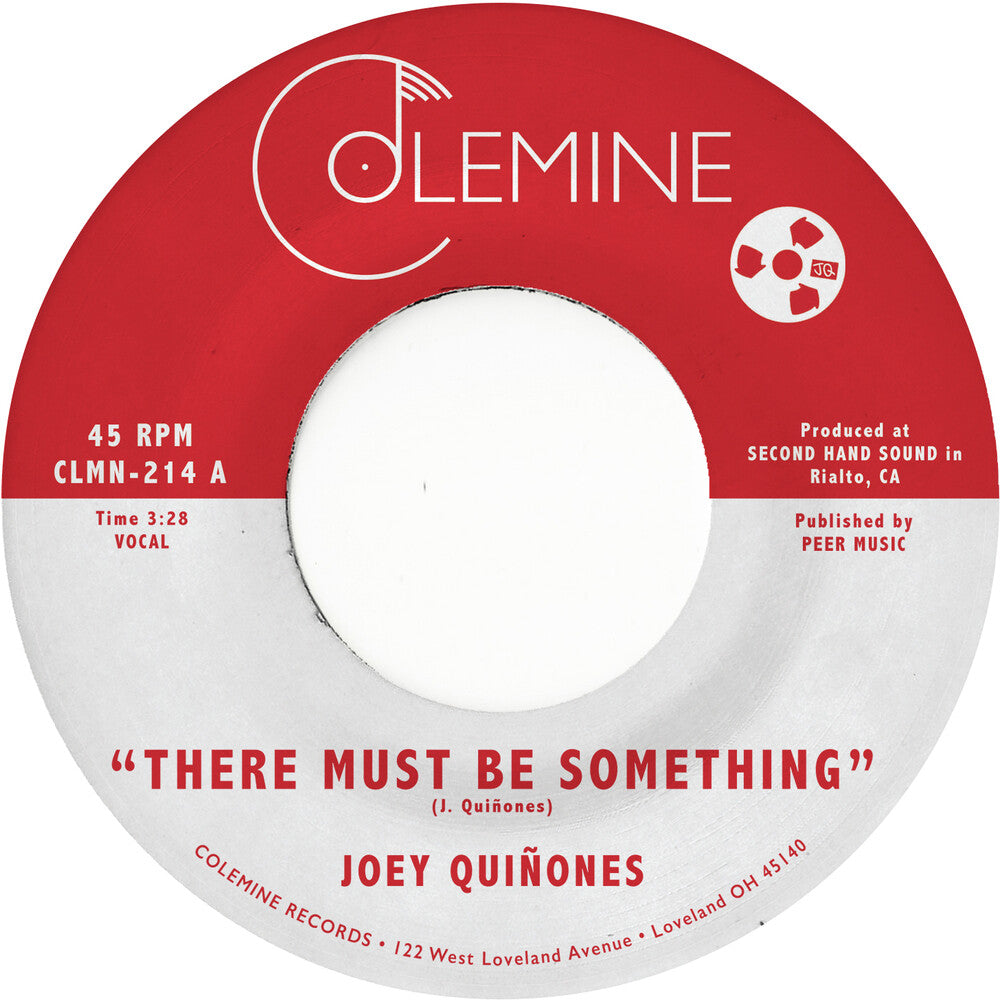 the album cover for Joey Quinones - There Must Be Something