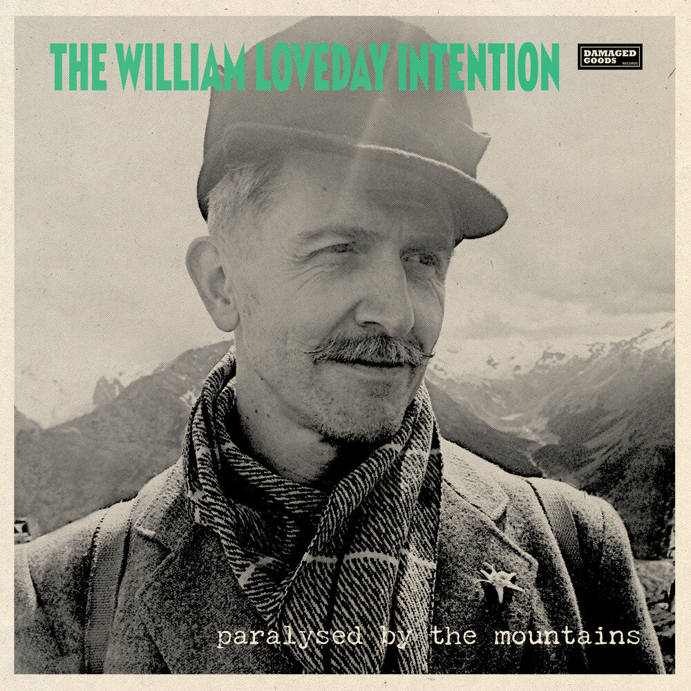 the album cover for William Loveday Intention - Paralysed By The Mountains