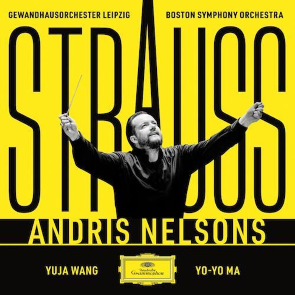 the album cover for Andris Nelsons - Strauss (7x UHQCD x MQA-CD)