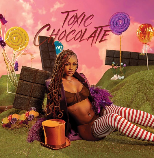 the album cover for Kaliii - Toxic Chocolate