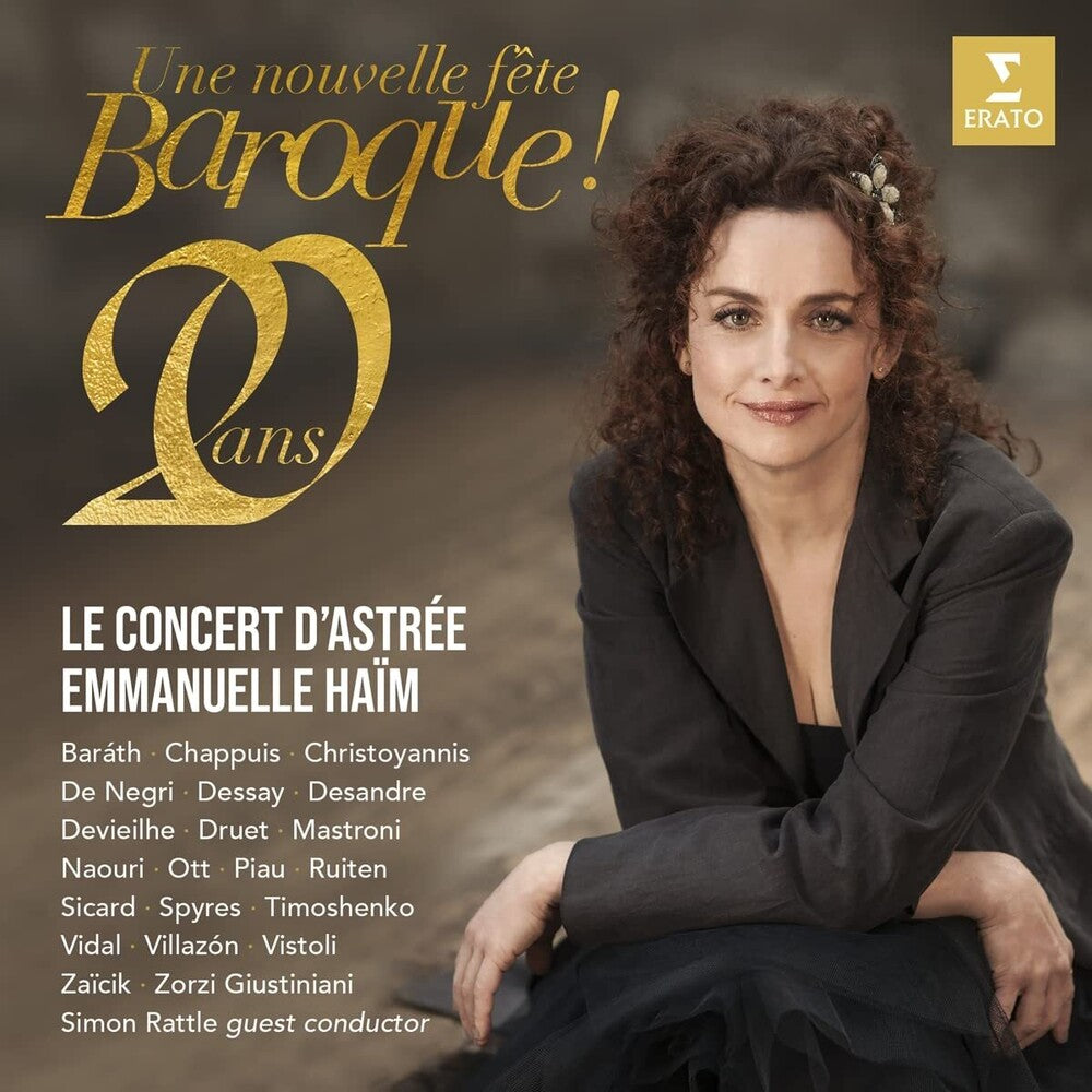 the album cover for Emmanuelle Haim - Une Nouvelle Fete Baroque [Digipak]