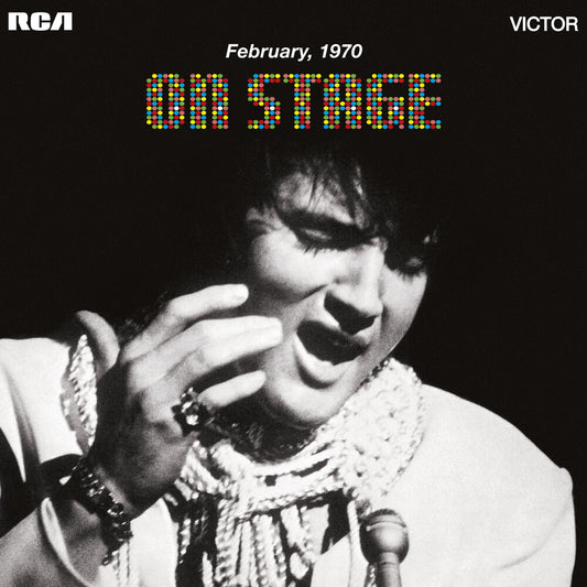 the album cover for Elvis Presley - On Stage: Legacy Edition