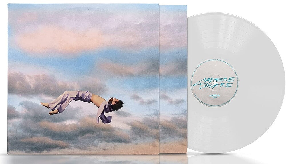 the album cover for sangiovanni - Cadere Volare - White Vinyl