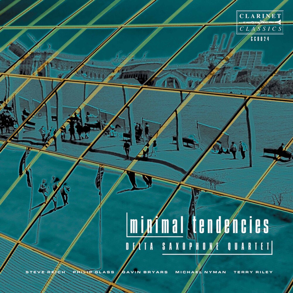 the album cover for Delta Sax Qtet - Minimal Tendencies
