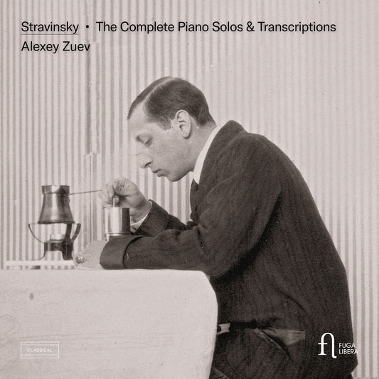 the album cover for Stravinsky / Zuev - Complete Piano (Box)