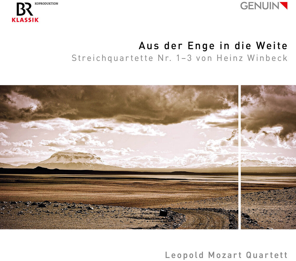 the album cover for Winbeck / Leopold Mozart Quartett / Gutfleisch - Aus Der Enge In Die W
