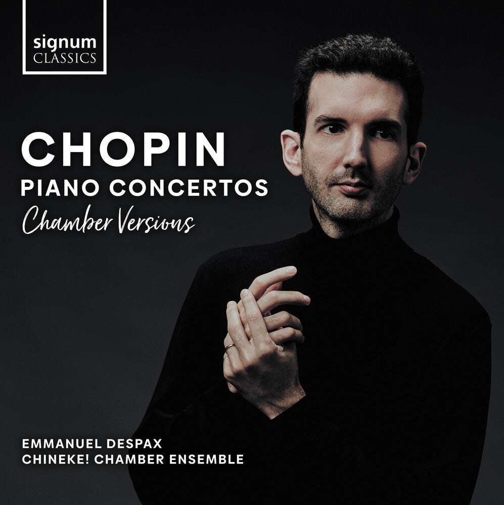 the album cover for Chopin / Chineke Chamber Ensemble - Piano Concertos 1