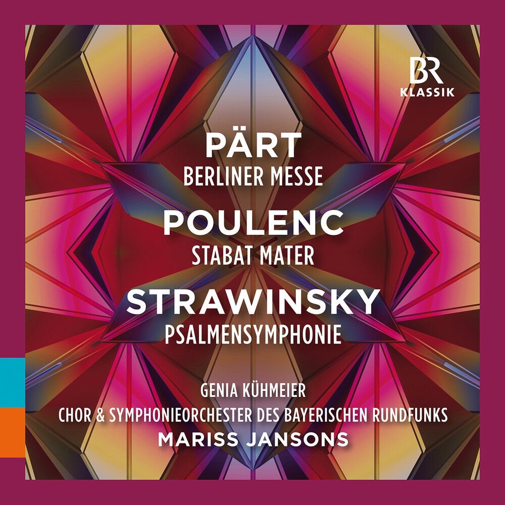 the album cover for Part / Kuhmeier / Chor Des Bayerischen Rundfunks - Berliner Messe / Poulenc