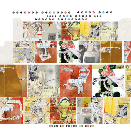 the album cover for Michael Formanek Drome Trio - Were We Where We Were (Blue) (Blue) [Colored Vinyl] [Limited Edition]