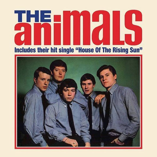 the album cover for The Animals - The Animals